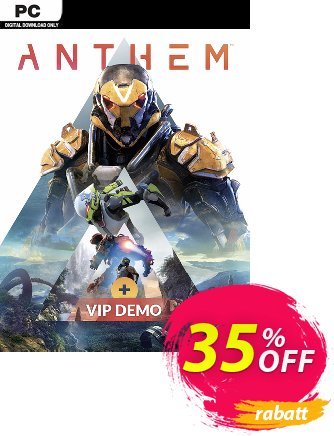 Anthem PC + VIP Demo Coupon, discount Anthem PC + VIP Demo Deal 2024 CDkeys. Promotion: Anthem PC + VIP Demo Exclusive Sale offer 