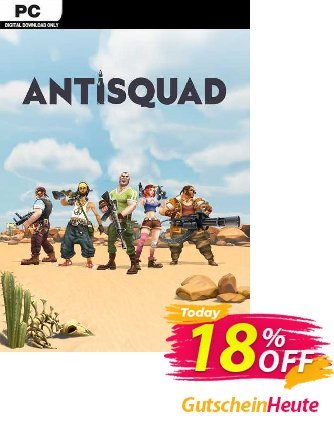 Antisquad PC Gutschein Antisquad PC Deal 2024 CDkeys Aktion: Antisquad PC Exclusive Sale offer 