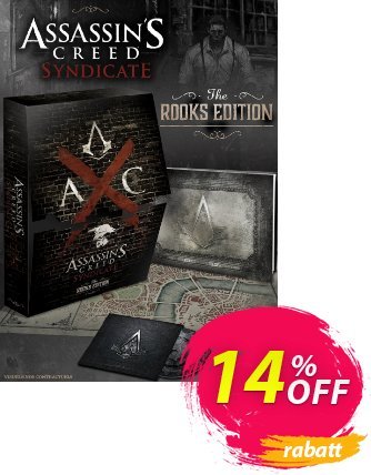 Assassins Creed Syndicate The Rooks Edition PC Coupon, discount Assassins Creed Syndicate The Rooks Edition PC Deal 2024 CDkeys. Promotion: Assassins Creed Syndicate The Rooks Edition PC Exclusive Sale offer 