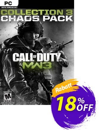 Call of Duty Modern Warfare 3 Collection 3 Chaos Pack PC discount coupon Call of Duty Modern Warfare 3 Collection 3 Chaos Pack PC Deal 2024 CDkeys - Call of Duty Modern Warfare 3 Collection 3 Chaos Pack PC Exclusive Sale offer 