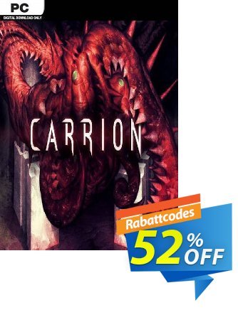 CARRION PC Coupon, discount CARRION PC Deal 2024 CDkeys. Promotion: CARRION PC Exclusive Sale offer 