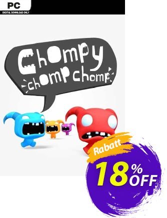 Chompy Chomp Chomp PC Coupon, discount Chompy Chomp Chomp PC Deal 2024 CDkeys. Promotion: Chompy Chomp Chomp PC Exclusive Sale offer 