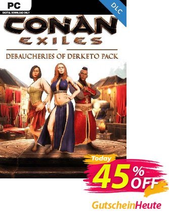 Conan Exiles - Debaucheries of Derketo Pack DLC discount coupon Conan Exiles - Debaucheries of Derketo Pack DLC Deal 2024 CDkeys - Conan Exiles - Debaucheries of Derketo Pack DLC Exclusive Sale offer 