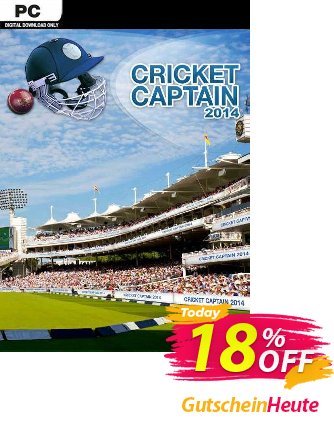 Cricket Captain 2014 PC discount coupon Cricket Captain 2014 PC Deal 2024 CDkeys - Cricket Captain 2014 PC Exclusive Sale offer 