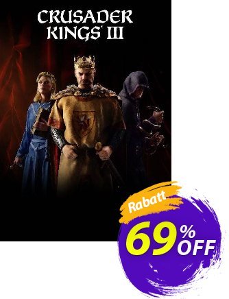 Crusader Kings III PC Coupon, discount Crusader Kings III PC Deal 2024 CDkeys. Promotion: Crusader Kings III PC Exclusive Sale offer 