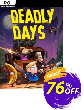 Deadly Days PC Gutschein Deadly Days PC Deal 2024 CDkeys Aktion: Deadly Days PC Exclusive Sale offer 