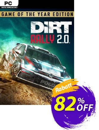 Dirt Rally 2.0 Game of the Year Edition PC discount coupon Dirt Rally 2.0 Game of the Year Edition PC Deal 2024 CDkeys - Dirt Rally 2.0 Game of the Year Edition PC Exclusive Sale offer 