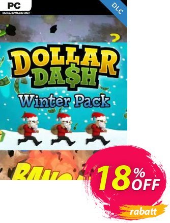 Dollar Dash Winter Pack PC Coupon, discount Dollar Dash Winter Pack PC Deal 2024 CDkeys. Promotion: Dollar Dash Winter Pack PC Exclusive Sale offer 