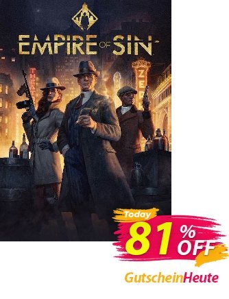 Empire of Sin PC Coupon, discount Empire of Sin PC Deal 2024 CDkeys. Promotion: Empire of Sin PC Exclusive Sale offer 