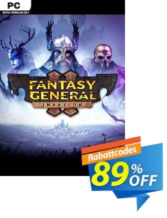 Fantasy General II 2 PC Coupon, discount Fantasy General II 2 PC Deal 2024 CDkeys. Promotion: Fantasy General II 2 PC Exclusive Sale offer 