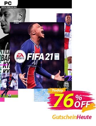 FIFA 21 PC Coupon, discount FIFA 21 PC Deal 2024 CDkeys. Promotion: FIFA 21 PC Exclusive Sale offer 