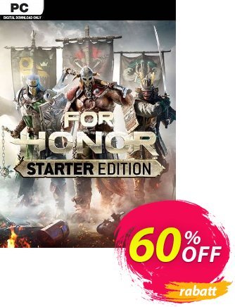 For Honor Starter Edition PC (EU) discount coupon For Honor Starter Edition PC (EU) Deal 2024 CDkeys - For Honor Starter Edition PC (EU) Exclusive Sale offer 