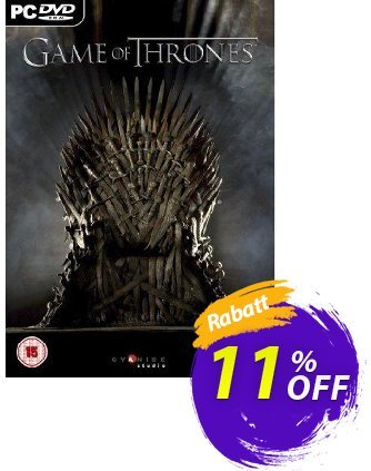 Game of Thrones (PC) Coupon, discount Game of Thrones (PC) Deal 2024 CDkeys. Promotion: Game of Thrones (PC) Exclusive Sale offer 