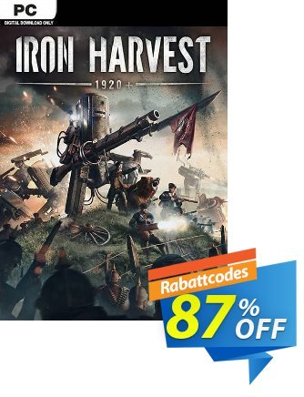 Iron Harvest PC Coupon, discount Iron Harvest PC Deal 2024 CDkeys. Promotion: Iron Harvest PC Exclusive Sale offer 