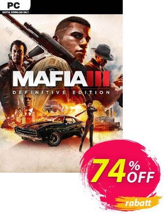 Mafia III - Definitive Edition PC (EU) discount coupon Mafia III - Definitive Edition PC (EU) Deal 2024 CDkeys - Mafia III - Definitive Edition PC (EU) Exclusive Sale offer 