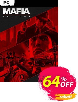 Mafia Trilogy PC (WW) Coupon, discount Mafia Trilogy PC (WW) Deal 2024 CDkeys. Promotion: Mafia Trilogy PC (WW) Exclusive Sale offer 