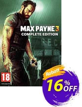 Max Payne 3 Complete Edition PC Coupon, discount Max Payne 3 Complete Edition PC Deal 2024 CDkeys. Promotion: Max Payne 3 Complete Edition PC Exclusive Sale offer 