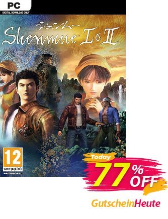 Shenmue I & II PC Gutschein Shenmue I &amp; II PC Deal Aktion: Shenmue I &amp; II PC Exclusive offer 