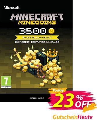 Minecraft: 3500 Minecoins Coupon, discount Minecraft: 3500 Minecoins Deal 2024 CDkeys. Promotion: Minecraft: 3500 Minecoins Exclusive Sale offer 
