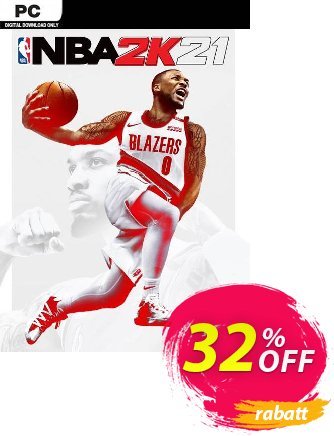 NBA 2K21 PC discount coupon NBA 2K21 PC Deal 2024 CDkeys - NBA 2K21 PC Exclusive Sale offer 