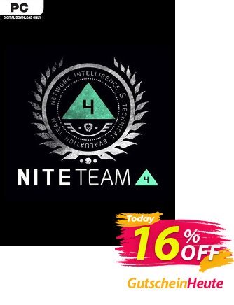 Nite Team 4 PC Coupon, discount Nite Team 4 PC Deal 2024 CDkeys. Promotion: Nite Team 4 PC Exclusive Sale offer 