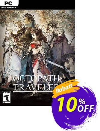 Octopath Traveler PC Coupon, discount Octopath Traveler PC Deal 2024 CDkeys. Promotion: Octopath Traveler PC Exclusive Sale offer 