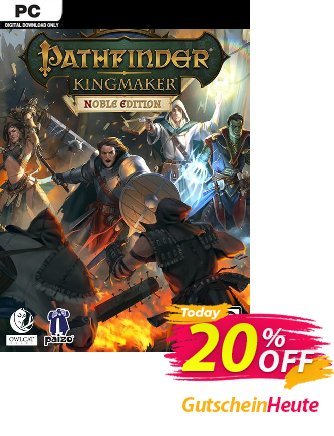 Pathfinder: Kingmaker - Noble Edition Coupon, discount Pathfinder: Kingmaker - Noble Edition Deal 2024 CDkeys. Promotion: Pathfinder: Kingmaker - Noble Edition Exclusive Sale offer 