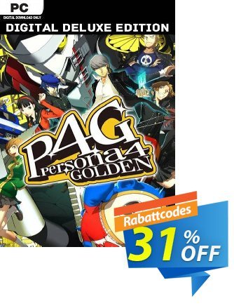 Persona 4 - Golden Deluxe PC (WW) discount coupon Persona 4 - Golden Deluxe PC (WW) Deal 2024 CDkeys - Persona 4 - Golden Deluxe PC (WW) Exclusive Sale offer 