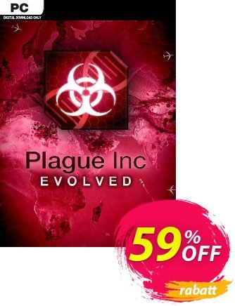 Plague Inc: Evolved PC Coupon, discount Plague Inc: Evolved PC Deal 2024 CDkeys. Promotion: Plague Inc: Evolved PC Exclusive Sale offer 