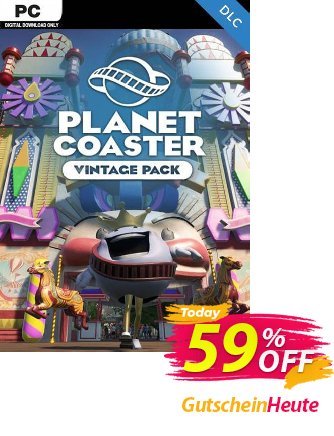 Planet Coaster PC - Vintage Pack DLC Coupon, discount Planet Coaster PC - Vintage Pack DLC Deal 2024 CDkeys. Promotion: Planet Coaster PC - Vintage Pack DLC Exclusive Sale offer 
