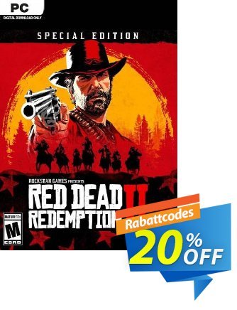 Red Dead Redemption 2 - Special Edition PC + DLC discount coupon Red Dead Redemption 2 - Special Edition PC + DLC Deal 2024 CDkeys - Red Dead Redemption 2 - Special Edition PC + DLC Exclusive Sale offer 