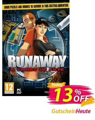 Runaway : A Twist of Fate (PC) Coupon, discount Runaway : A Twist of Fate (PC) Deal 2024 CDkeys. Promotion: Runaway : A Twist of Fate (PC) Exclusive Sale offer 