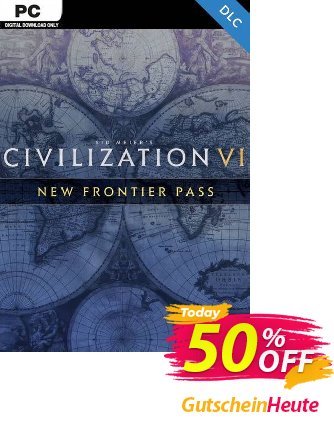 Sid Meier&#039;s: Civilization VI - New Frontier Pass PC - DLC (EMEA) discount coupon Sid Meier&#039;s: Civilization VI - New Frontier Pass PC - DLC (EMEA) Deal 2024 CDkeys - Sid Meier&#039;s: Civilization VI - New Frontier Pass PC - DLC (EMEA) Exclusive Sale offer 