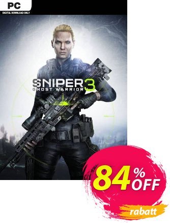 Sniper Ghost Warrior 3 PC Coupon, discount Sniper Ghost Warrior 3 PC Deal 2024 CDkeys. Promotion: Sniper Ghost Warrior 3 PC Exclusive Sale offer 