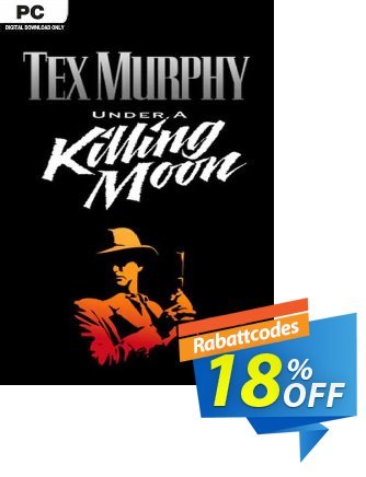 Tex Murphy Under a Killing Moon PC Coupon, discount Tex Murphy Under a Killing Moon PC Deal 2024 CDkeys. Promotion: Tex Murphy Under a Killing Moon PC Exclusive Sale offer 