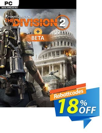 Tom Clancys The Division 2 PC + Beta discount coupon Tom Clancys The Division 2 PC + Beta Deal 2024 CDkeys - Tom Clancys The Division 2 PC + Beta Exclusive Sale offer 