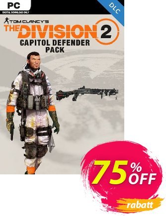 Tom Clancys The Division 2 PC - Capitol Defender Pack DLC Coupon, discount Tom Clancys The Division 2 PC - Capitol Defender Pack DLC Deal 2024 CDkeys. Promotion: Tom Clancys The Division 2 PC - Capitol Defender Pack DLC Exclusive Sale offer 