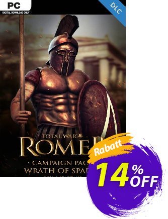 Total War: ROME II - Wrath of Sparta Campaign Pack PC - DLC (EU) Coupon, discount Total War: ROME II - Wrath of Sparta Campaign Pack PC - DLC (EU) Deal 2024 CDkeys. Promotion: Total War: ROME II - Wrath of Sparta Campaign Pack PC - DLC (EU) Exclusive Sale offer 