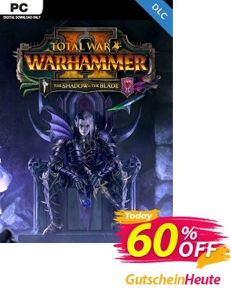 Total War WARHAMMER II 2 - The Shadow and The Blade DLC (EU) Coupon, discount Total War WARHAMMER II 2 - The Shadow and The Blade DLC (EU) Deal 2024 CDkeys. Promotion: Total War WARHAMMER II 2 - The Shadow and The Blade DLC (EU) Exclusive Sale offer 