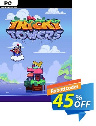 Tricky Towers PC Coupon, discount Tricky Towers PC Deal 2024 CDkeys. Promotion: Tricky Towers PC Exclusive Sale offer 