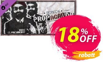 Tropico 4 Propaganda! PC Coupon, discount Tropico 4 Propaganda! PC Deal 2024 CDkeys. Promotion: Tropico 4 Propaganda! PC Exclusive Sale offer 