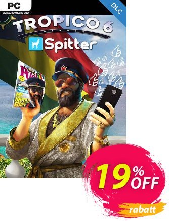 Tropico 6 - Spitter PC - DLC discount coupon Tropico 6 - Spitter PC - DLC Deal 2024 CDkeys - Tropico 6 - Spitter PC - DLC Exclusive Sale offer 
