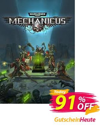 Warhammer 40,000: Mechanicus - Omnissiah Edition PC discount coupon Warhammer 40,000: Mechanicus - Omnissiah Edition PC Deal 2024 CDkeys - Warhammer 40,000: Mechanicus - Omnissiah Edition PC Exclusive Sale offer 