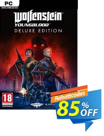 Wolfenstein: Youngblood Deluxe Edition PC Gutschein Wolfenstein: Youngblood Deluxe Edition PC Deal 2024 CDkeys Aktion: Wolfenstein: Youngblood Deluxe Edition PC Exclusive Sale offer 