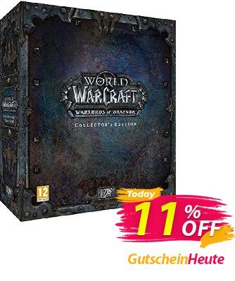 World of Warcraft (WoW): Warlords of Draenor - Collector&#039;s Edition PC/Mac discount coupon World of Warcraft (WoW): Warlords of Draenor - Collector&#039;s Edition PC/Mac Deal 2024 CDkeys - World of Warcraft (WoW): Warlords of Draenor - Collector&#039;s Edition PC/Mac Exclusive Sale offer 