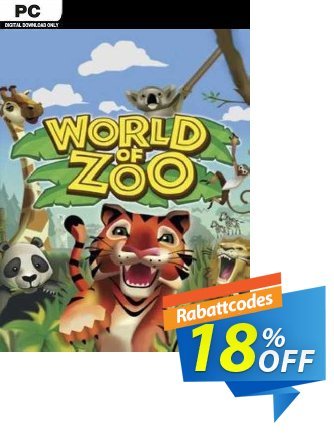 World of Zoo PC Coupon, discount World of Zoo PC Deal 2024 CDkeys. Promotion: World of Zoo PC Exclusive Sale offer 