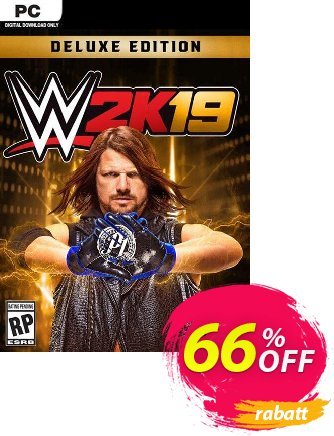 WWE 2K19 Deluxe Edition PC discount coupon WWE 2K19 Deluxe Edition PC Deal 2024 CDkeys - WWE 2K19 Deluxe Edition PC Exclusive Sale offer 