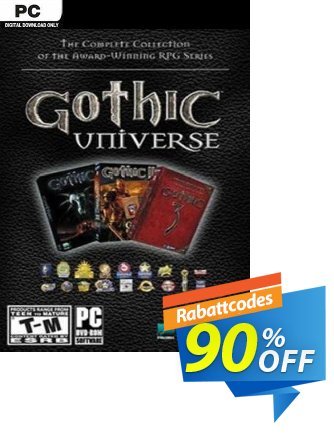 Gothic Universe Edition PC Coupon, discount Gothic Universe Edition PC Deal 2024 CDkeys. Promotion: Gothic Universe Edition PC Exclusive Sale offer 