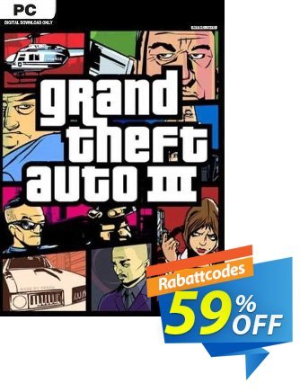 Grand Theft Auto III PC discount coupon Grand Theft Auto III PC Deal 2024 CDkeys - Grand Theft Auto III PC Exclusive Sale offer 