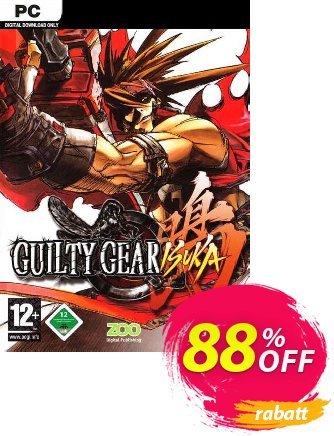 Guilty Gear Isuka PC (EN) Coupon, discount Guilty Gear Isuka PC (EN) Deal 2024 CDkeys. Promotion: Guilty Gear Isuka PC (EN) Exclusive Sale offer 
